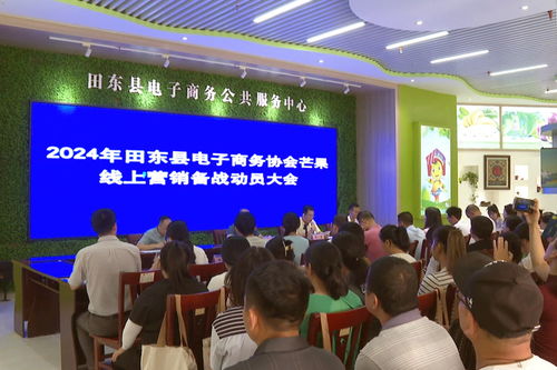 搭乘電商快車，田東芒果香飄萬里